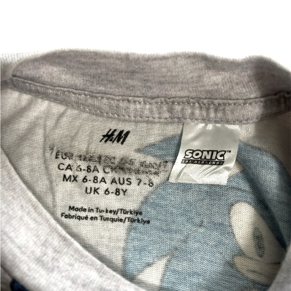 Sonic The Hedgehog Chatacter T-shirts - Picture 5 of 6